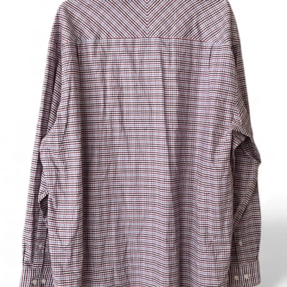 Nautica Men's Red and Blue Plaid Button Down Shirts/NWT/XXL
